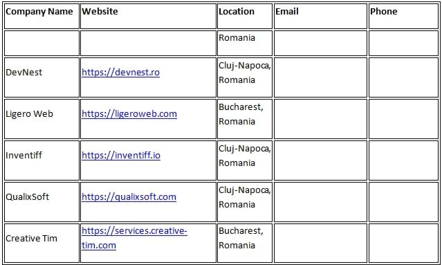 Software Development Romania 16