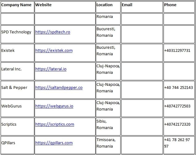 Software Development Romania 8