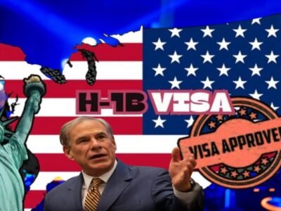Texas Governor Greg Abbott halts H-1B visas at Texas universities